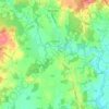 Loxwood topographic map, elevation, terrain