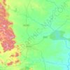 Gumla topographic map, elevation, terrain