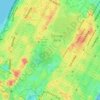 Turtle Pond topographic map, elevation, terrain