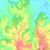 Grncara topographic map, elevation, terrain