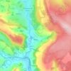 Beeley CP topographic map, elevation, terrain