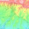 Cómpeta topographic map, elevation, terrain
