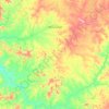 Alto Longá topographic map, elevation, terrain