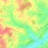 Leckhampstead topographic map, elevation, terrain