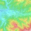 Marga topographic map, elevation, terrain