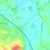 Fisherwick topographic map, elevation, terrain