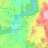 Bréel topographic map, elevation, terrain