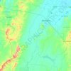 Montería topographic map, elevation, terrain