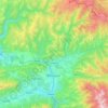 Petrila topographic map, elevation, terrain