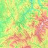 Ancares topographic map, elevation, terrain