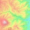 Cuyuja topographic map, elevation, terrain