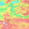 Bilecik topographic map, elevation, terrain