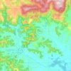 Town of Honey Creek topographic map, elevation, terrain