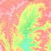 Salinas topographic map, elevation, terrain