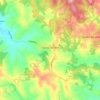 Gornja Sabanta topographic map, elevation, terrain