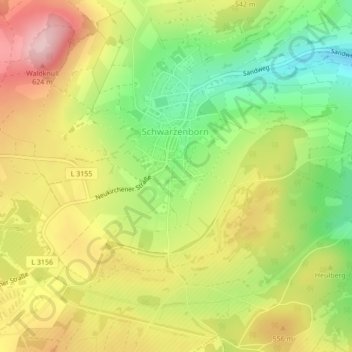 34639 topographic map, elevation, terrain