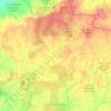 Haute-Kotto topographic map, elevation, terrain