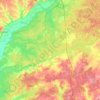 Синезёрское сельское поселение topographic map, elevation, terrain