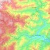 Soreng topographic map, elevation, terrain