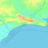 De Hoop Nature Reserve topographic map, elevation, terrain