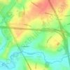 Catthorpe topographic map, elevation, terrain