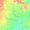 Runjung Agung topographic map, elevation, terrain