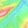 Ustup topographic map, elevation, terrain