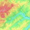 La Hulpe topographic map, elevation, terrain