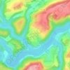 Liefrange topographic map, elevation, terrain