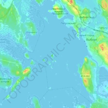 Zentralbezirk topographic map, elevation, terrain