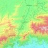 Passa Quatro topographic map, elevation, terrain
