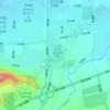 彩虹湖 topographic map, elevation, terrain