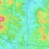 Suji-gu topographic map, elevation, terrain