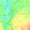 Audlem topographic map, elevation, terrain