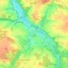 Moisburg topographic map, elevation, terrain