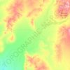 Windorah topographic map, elevation, terrain