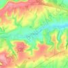 Bishopstone topographic map, elevation, terrain