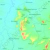 Udaypur topographic map, elevation, terrain