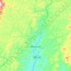 Miradouro topographic map, elevation, terrain