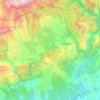 Aladağ topographic map, elevation, terrain