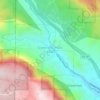 Green Mountain Falls topographic map, elevation, terrain