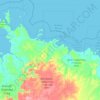 West Arnhem topographic map, elevation, terrain