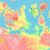 ᕿᑎᕐᒥᐅᑦ Kitikmeot Region topographic map, elevation, terrain