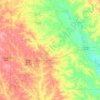 Wilcox County topographic map, elevation, terrain