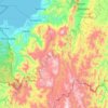 Sipitang topographic map, elevation, terrain