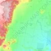 Balliang topographic map, elevation, terrain