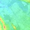 Os-Marsillon topographic map, elevation, terrain