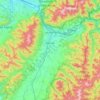 District of Martin topographic map, elevation, terrain