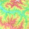 Uri topographic map, elevation, terrain