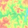 Lake Adger topographic map, elevation, terrain